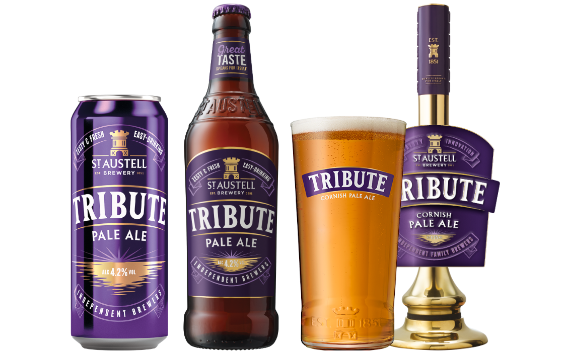 Tribute Can, Bottle, Pint and Cask